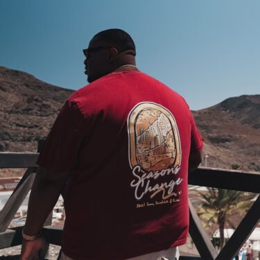 "Seasons Change" Tee - (Burgundy)